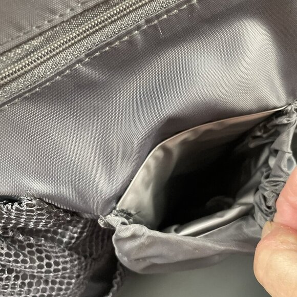 Eddie Bauer First Adventure Cascade  Diaper Bag Backpack Gray Insulated Pockets - Picture 12 of 13